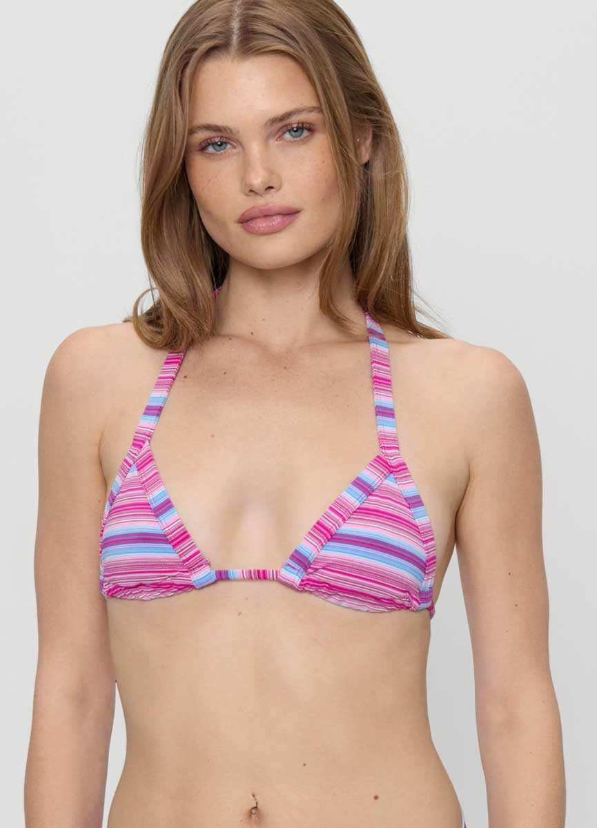 Frankies Bikinis: Confetti Cake Taite Triangle Bikini Top