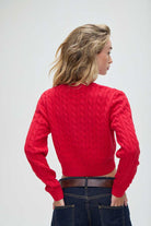 Frankies Bikinis: Dudley Cable Knit Cardigan