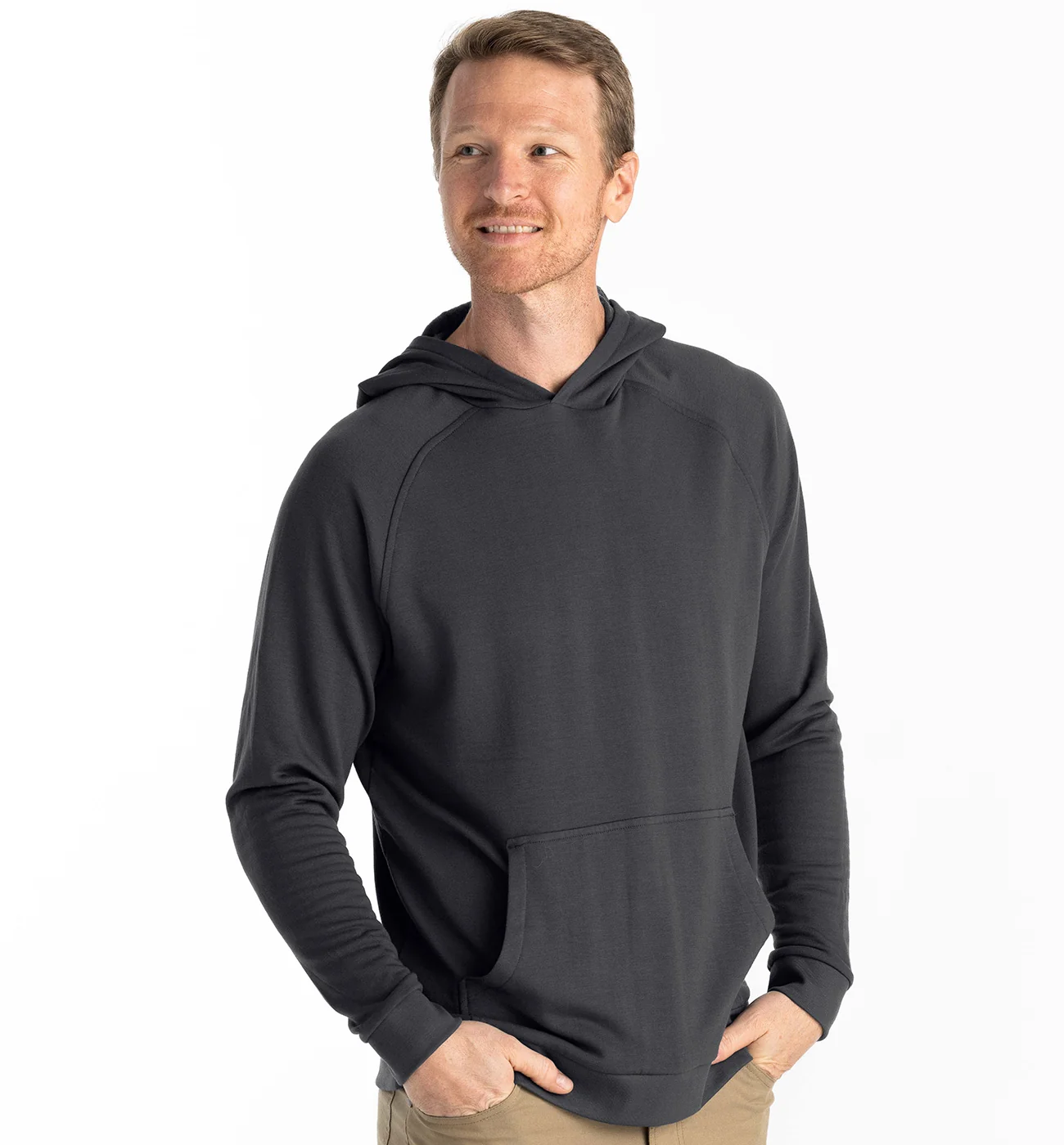 Free Fly: Men's Bamboo Leightweight Fleece Hoodie