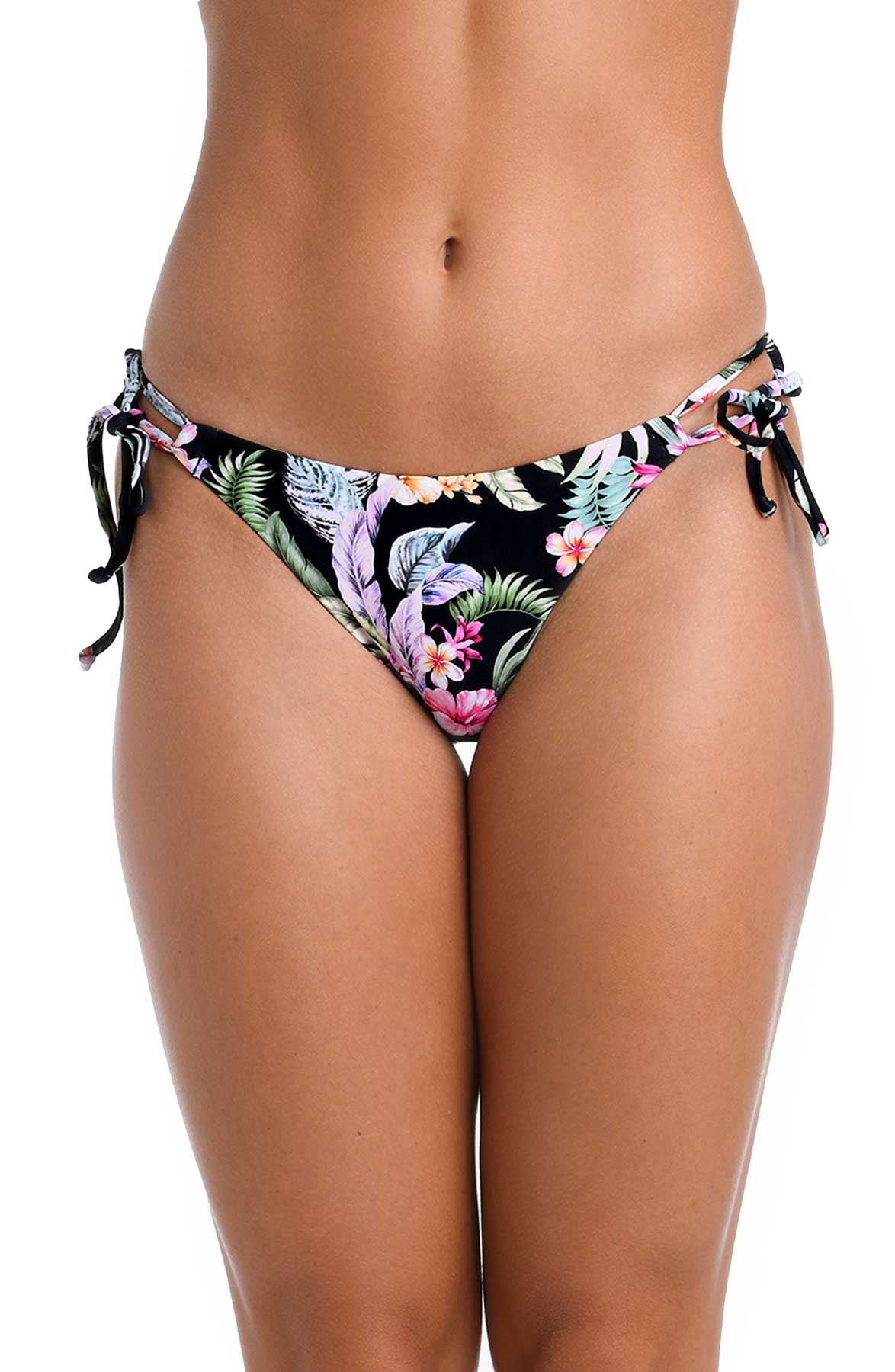 Hobie: Hibiscus Luau Loop Tie Bikini Bottom