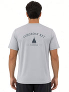 Island Daze: Cortez Longboat Key Short Sleeve Rashguard