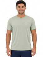 Island Daze: Quin Longboat Key Short Sleeve Rashguard - AVO