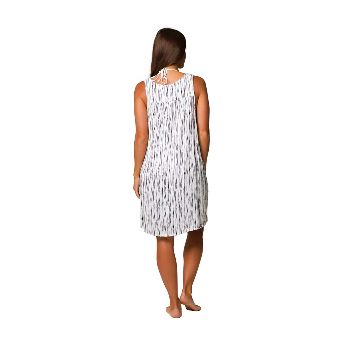 J.Valdi: Abalone Button Down Dress Cover-Up