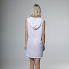 J.Valdi: Palm Leaf Terry Sleeveless Full Zip Hoodie