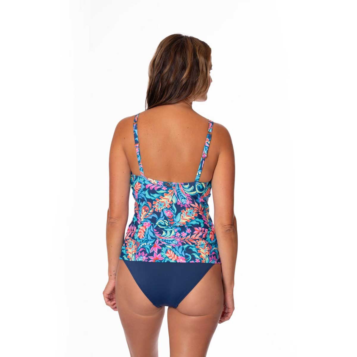 Jantzen: Artissan Audrey Drape Tankini Top