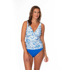 Jantzen: Fresh Fusion Amber V-Neck Tankini Top