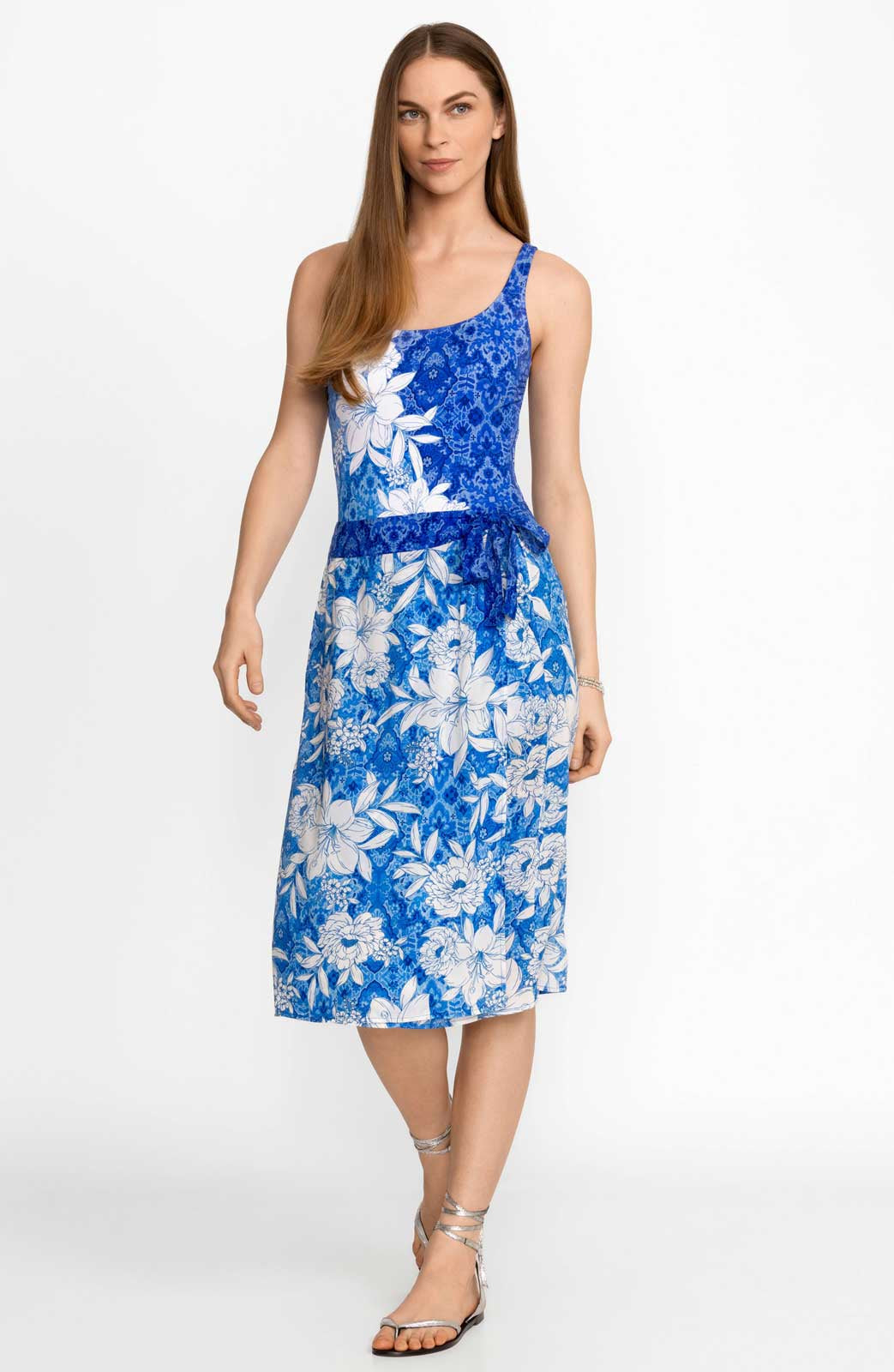 Johnny Was: Clio Wrap Midi Cover Up Skirt