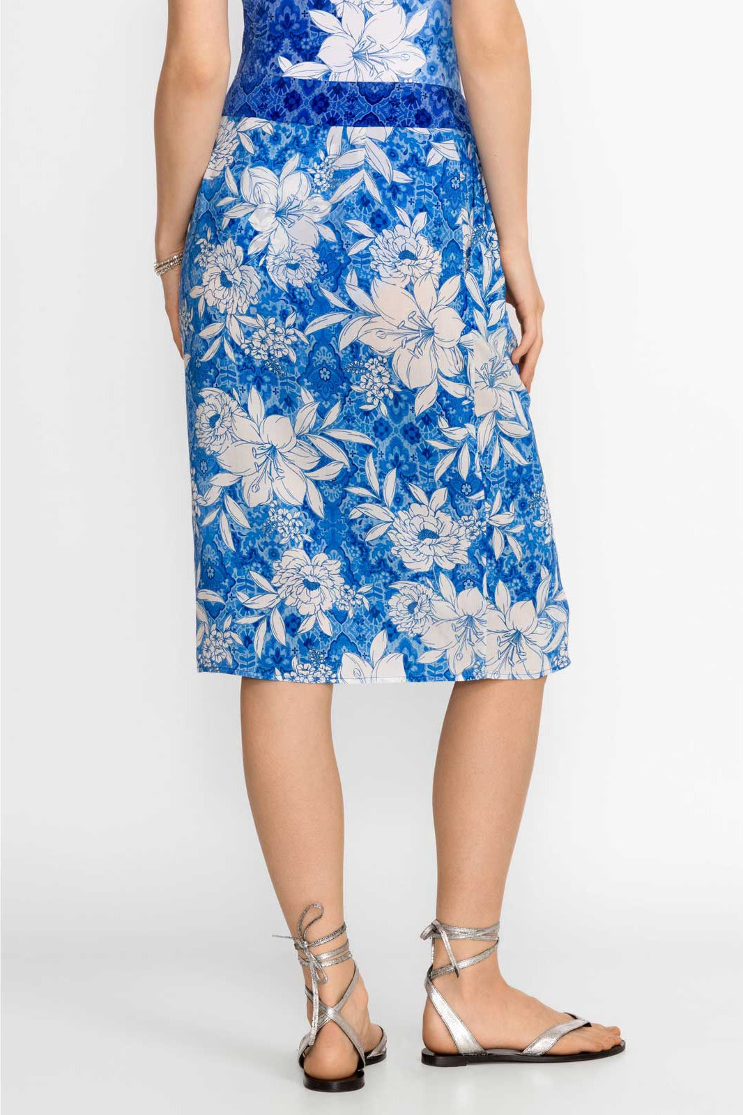 Johnny Was: Clio Wrap Midi Cover Up Skirt