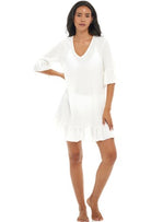 Jordan Taylor: Krinkle Ruffle Dress