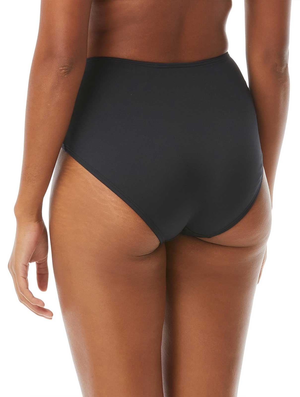 Kate Spade: Rosette Solids High Waist Bikini Bottom