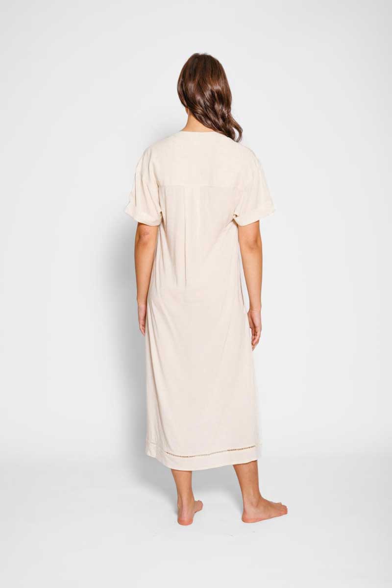 Koy Resort: Capri Travel Solid Midi Dress