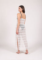 Koy Resort: Flamenco Maxi Dress - WHITE