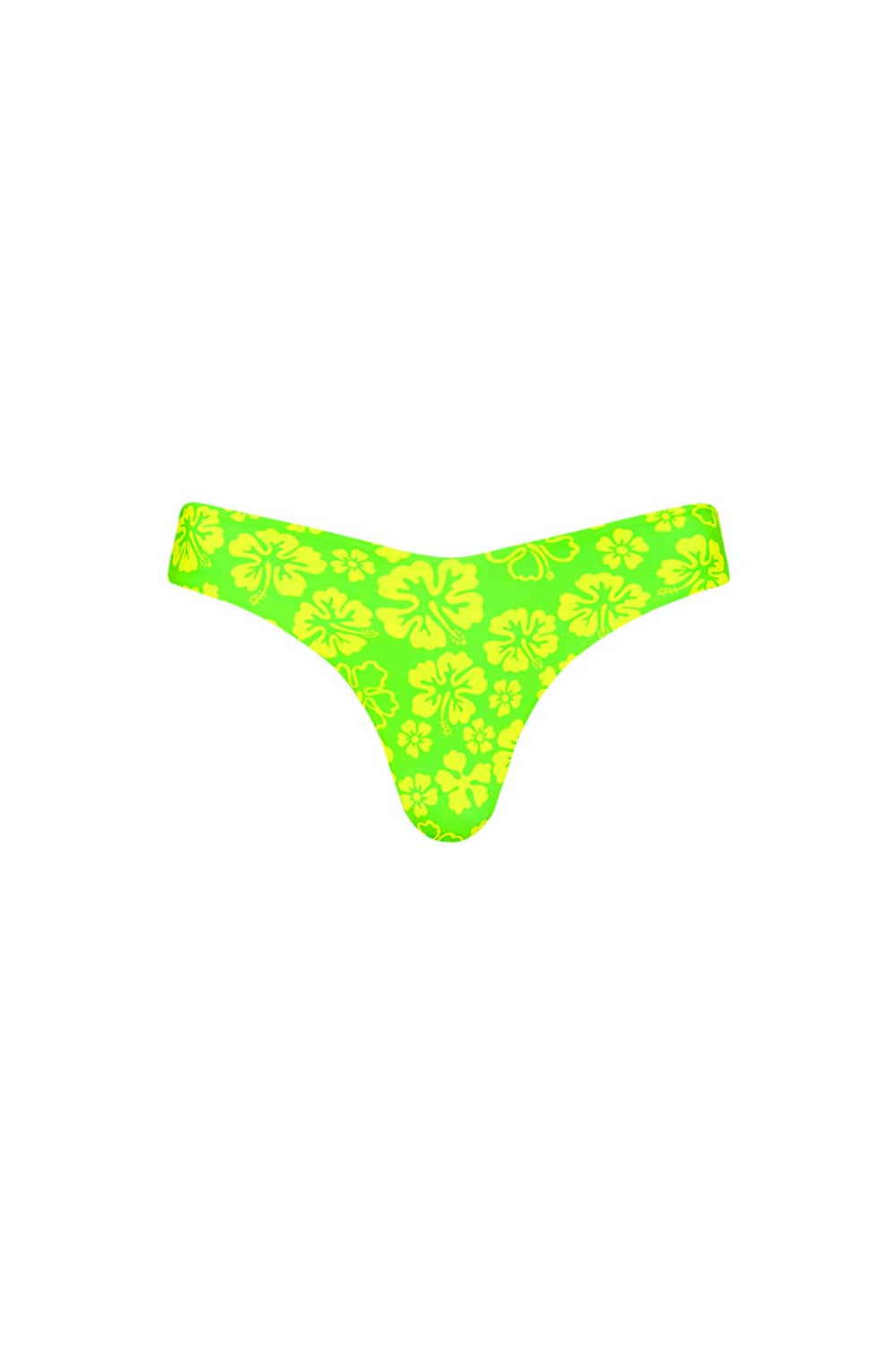 Kulani Kinis: Aloha Lime V Cheeky Bikini Bottom