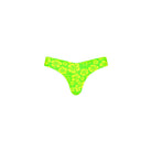 Kulai Kinis: Aloha Lime V Cheeky Bikini Bottom