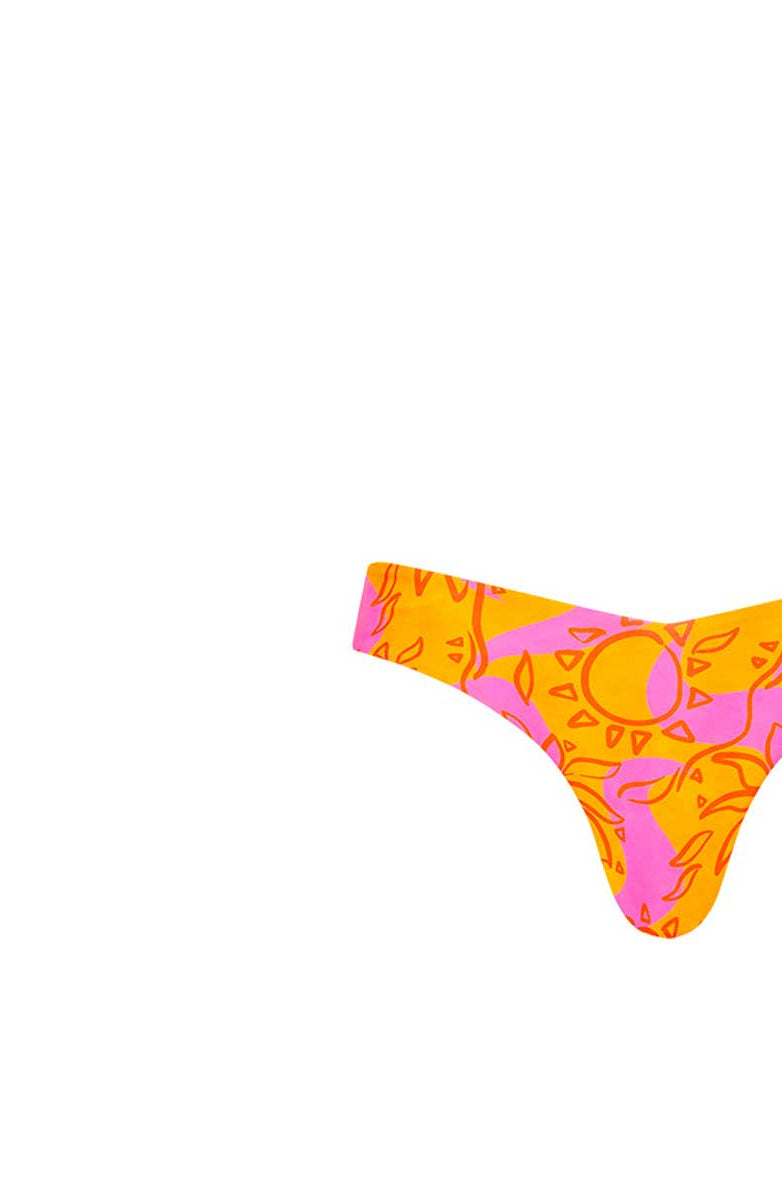 Kulani Kinis: Sangria Swirl V Cheeky Bikini Bottom