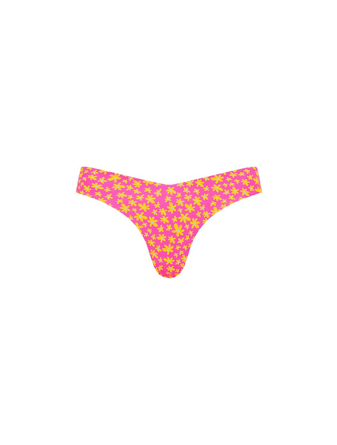 Kulani Kinis: Berry Blush V Cheeky Bikini Bottom