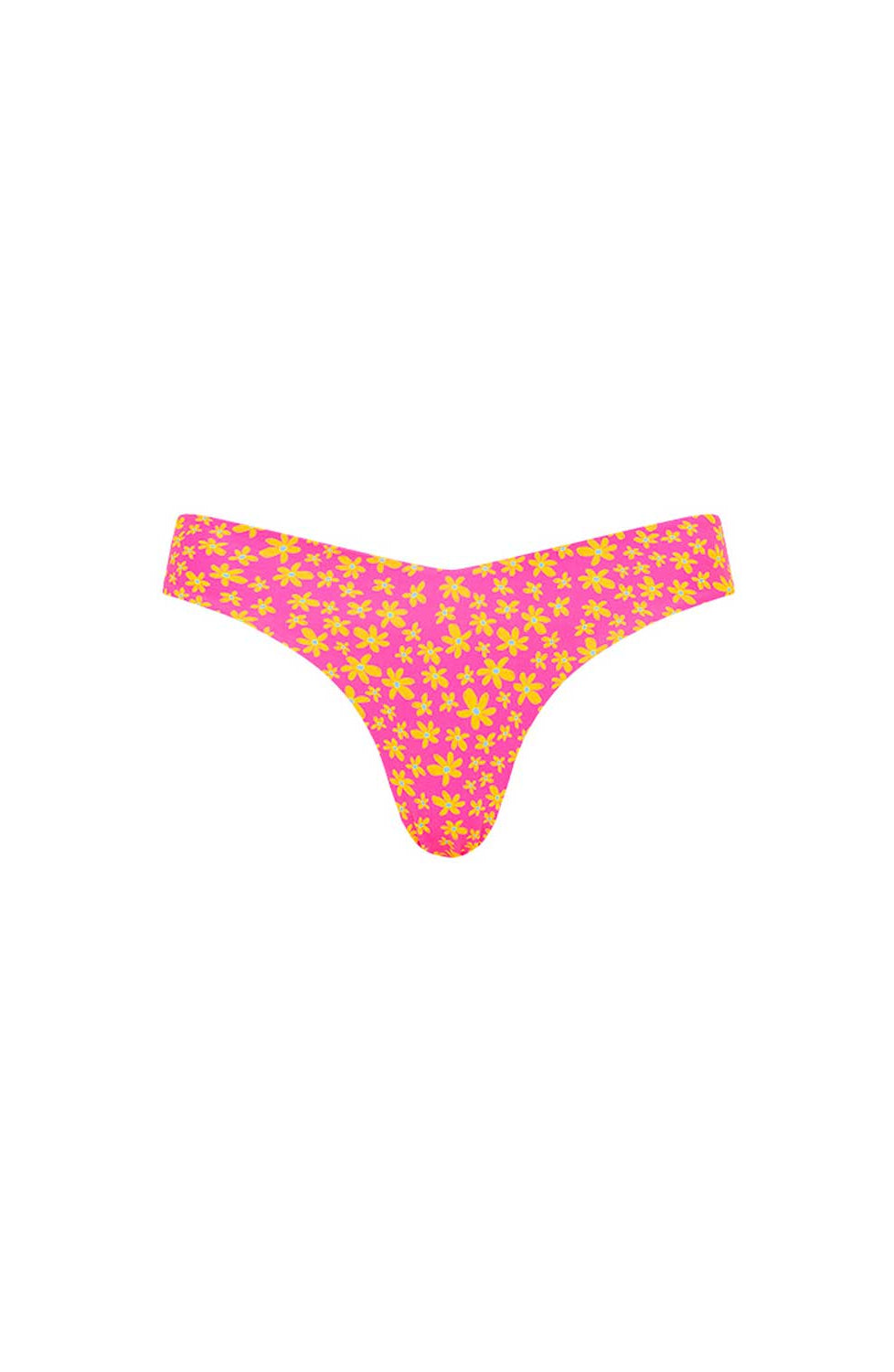 Kulani Kinis: Berry Blush V Cheeky Bikini Bottom