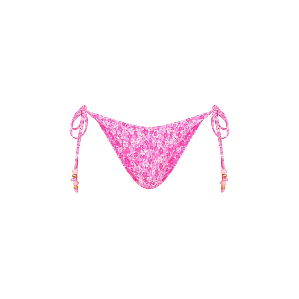 Kulani Kinis: Berry Burst Dipped Cheeky Tie Bikin Bottom
