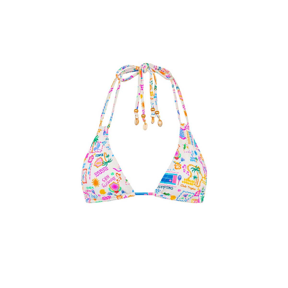 Kulani Kinis: Coconut Club Halter Bralette Bikini Top