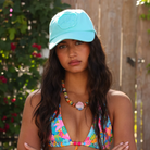 Kulani Kinis: Crystal Tides Hibiscus Cap