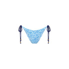 Kulani Kinis: Dream Flower Shirred Dipped Cheeky Tie Bikini Bottom