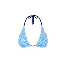 Kulani Kinis: Dream Flower Shirred Triangle Bikini Top