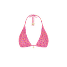 Kulani Kinis: Gelato Bloom Shirred Triangle Bikini Top