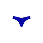 Kulani Kinis: Malibu Blue Shimmer V Cheeky Bikini Bottom