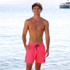 Kulani Kinis: Men's Kiss Me Swim Trunks