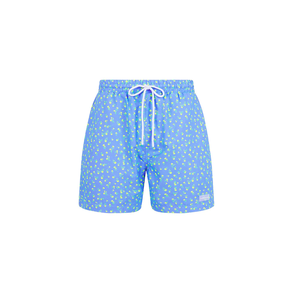 Kulani Kinis: Men's Lemon Bloom Swim Trunk