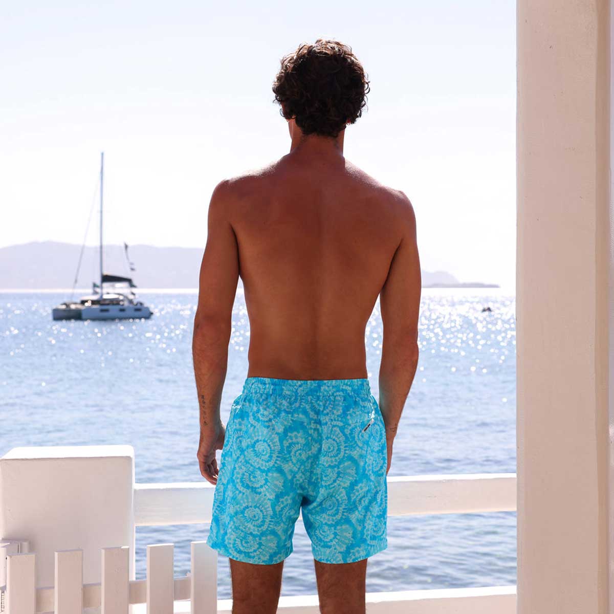 Kulani Kinis: Men's Starry Seas Swim Trunk