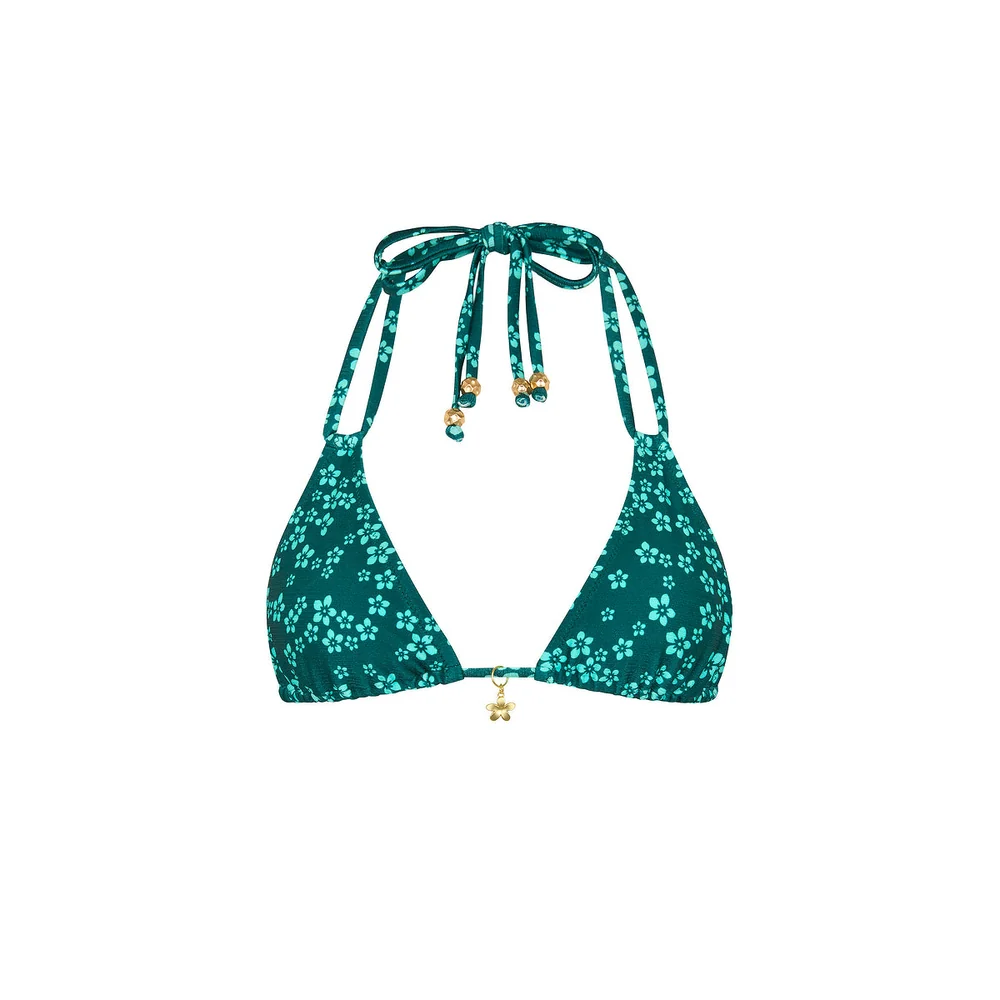 Kulani Kinis: Moonkiss Halter Bralette Bikini Top