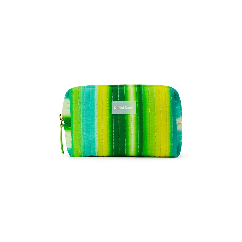 Kulani Kinis: Neon Splice Quilted Makeup Pouch
