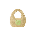 Kulani Kinis: Pine Lime Straw Mini Bag