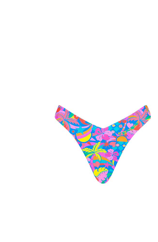 Kulani Kinis: Rio Rainbow Y Cheeky Bikini Bottom