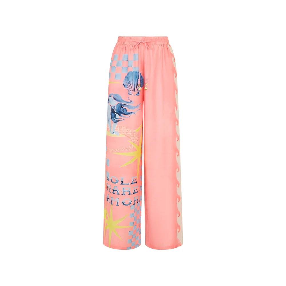 Kulani Kinis She Shells Drawstring Resort Pants