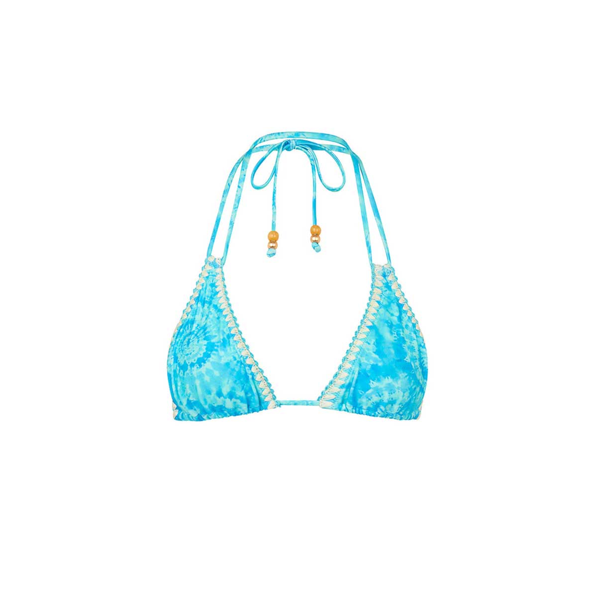Kulani Kinis: Starry Seas Crochet Halter Bikini Top