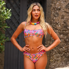 Kulani Kinis: Summer Glow Invisible Underwire Crop Bikini Top