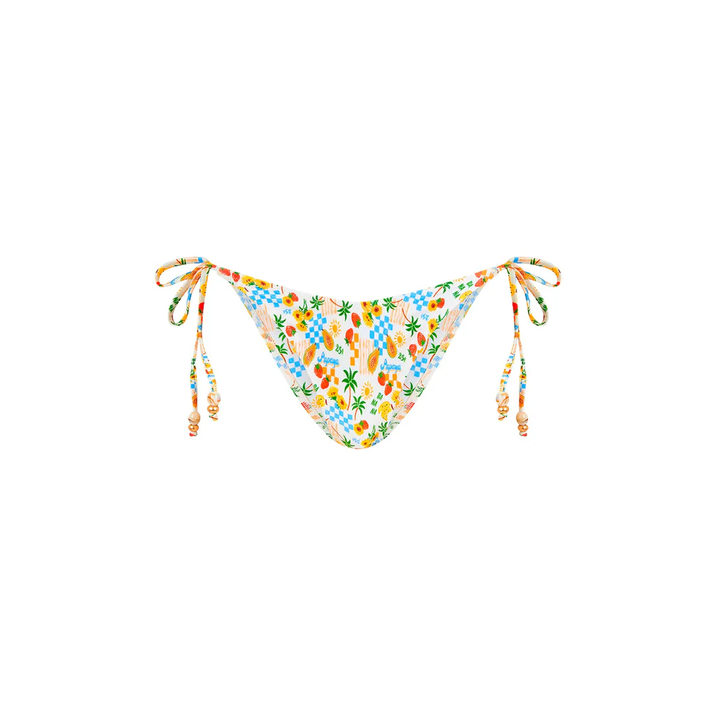 Kulani Kinis: Suncatcher Dipped Cheeky Tie Bikini Bottom