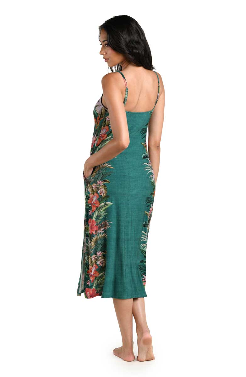 La Blanca: Courtyard Palms Midi Dress