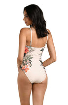 La Blanca: One Piece Courtyard Palms Lingerie