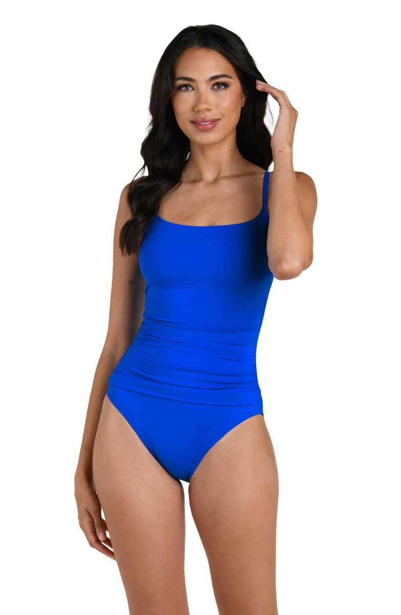 La Blanca: One Piece Island Goddess Solid Lingerie Mio - LAPIS