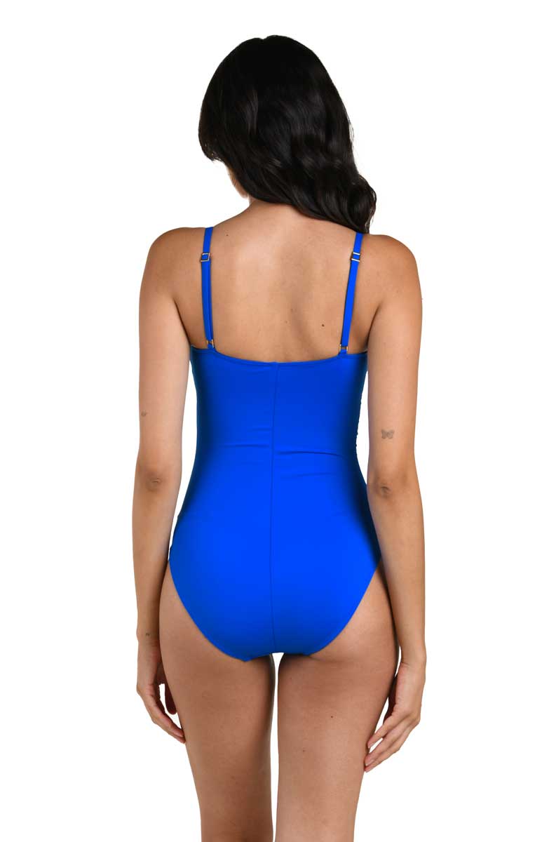 La Blanca: One Piece Island Goddess Solid Lingerie Mio - LAPIS