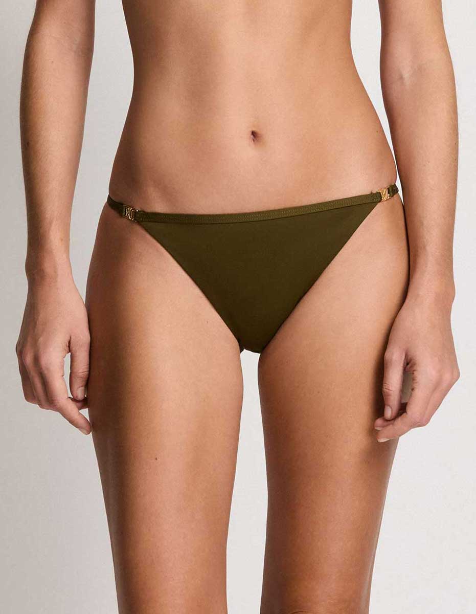 Lauren: Beach Club Solids Bikini Bottom
