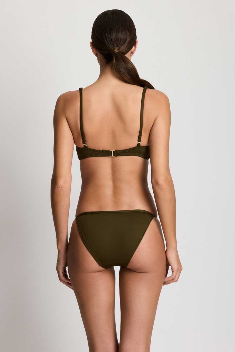 Lauren: Beach Club SolidsTall Triangle Bikini Bra Top