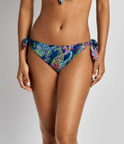 Lauren: Coastal Paisley Side Tie Scoop Hipster Bottom
