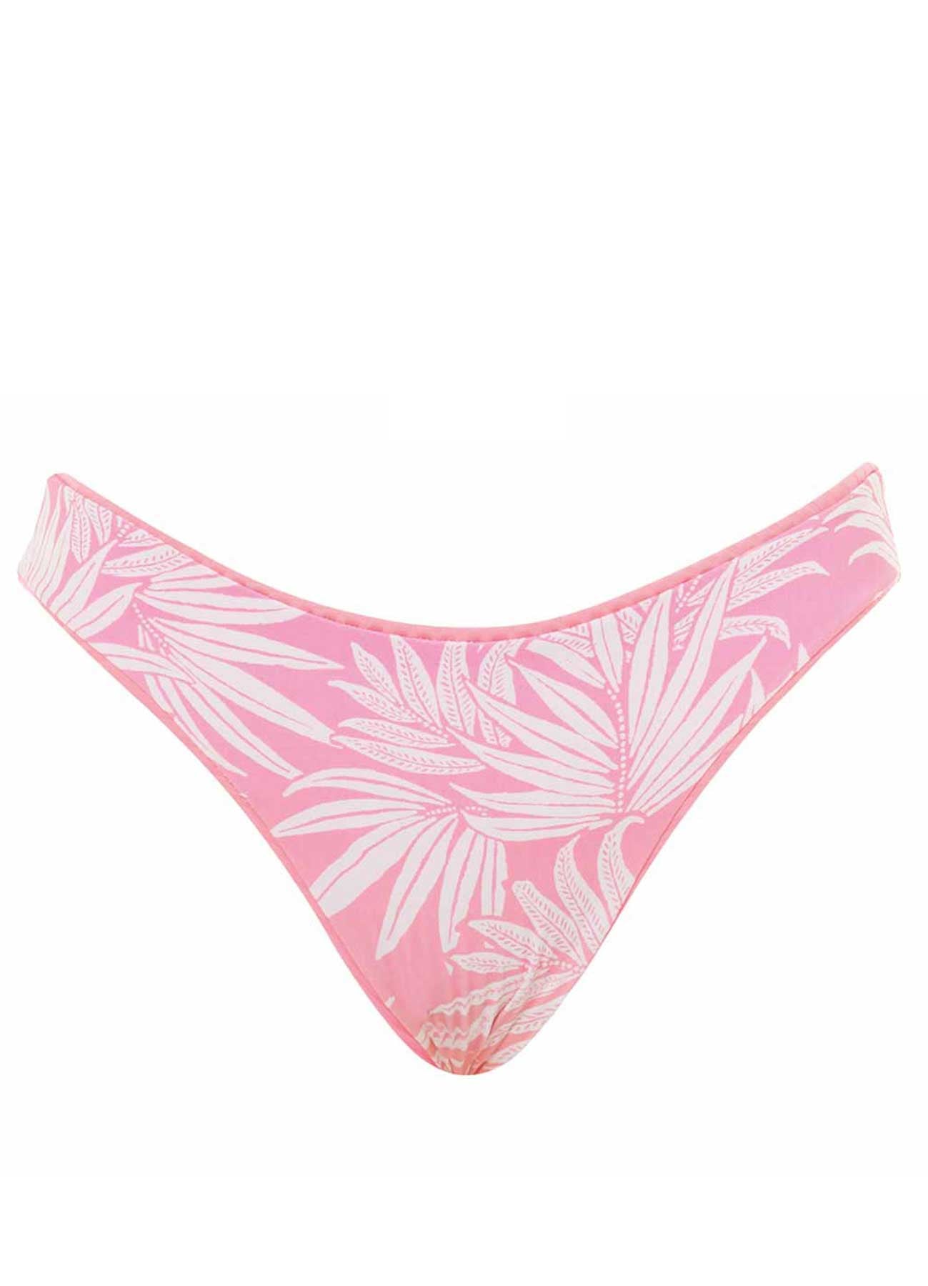 Maaji: Sea Pink Sublimity Classic High Leg Bikini Bottom