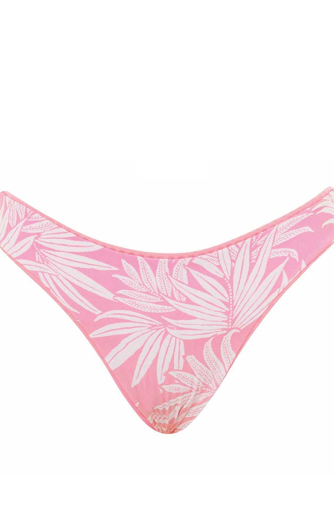 Maaji: Sea Pink Sublimity Classic High Leg Bikini Bottom