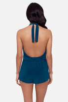Magicsuit: One Piece Solid Bianca Halter Romper