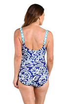 Maxine: One Piece Into The Lagoon Over The Shoulder Maillot